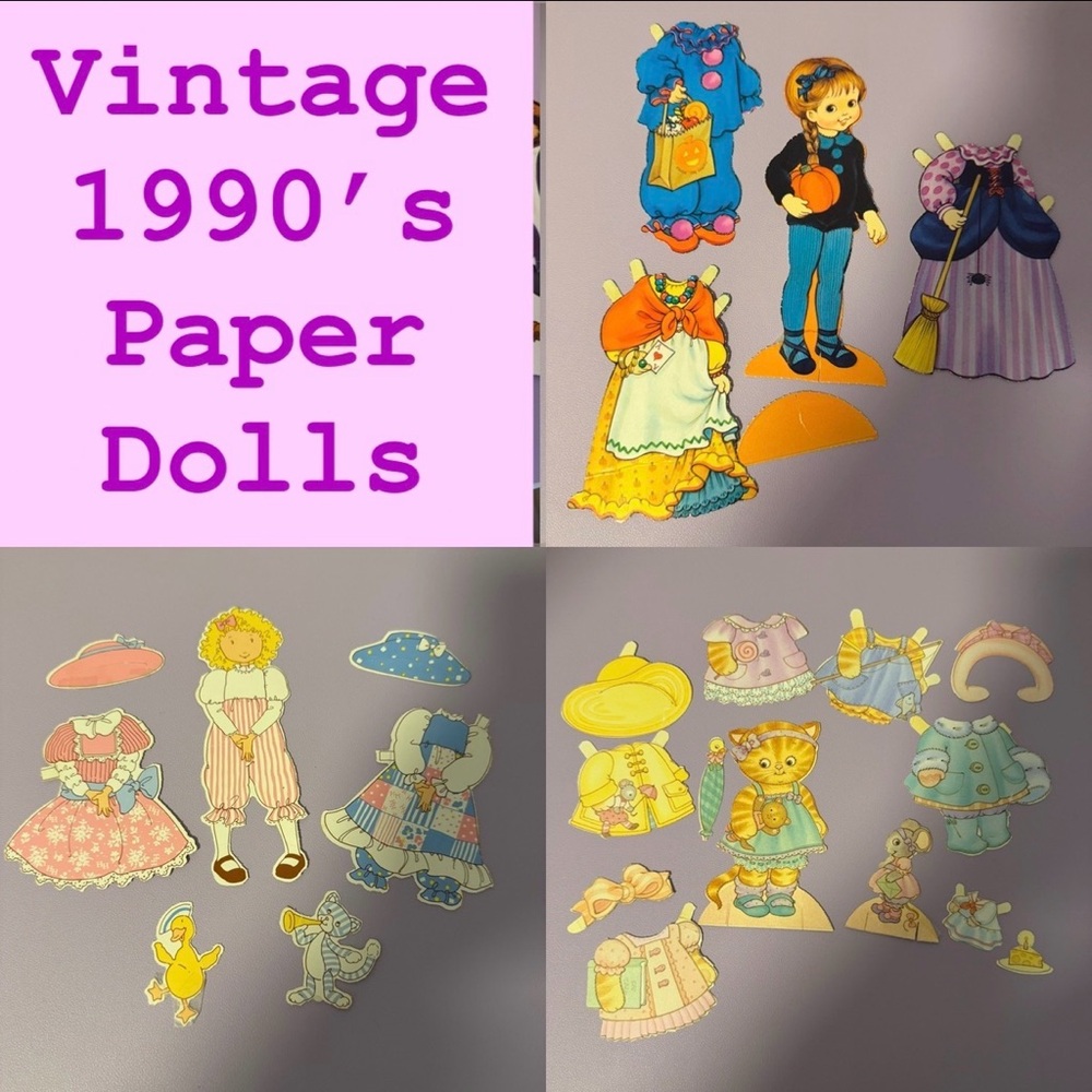 1990’s Paper Dolls